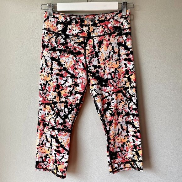 Marc New York Splatter Legging Capris M - Picture 1 of 9